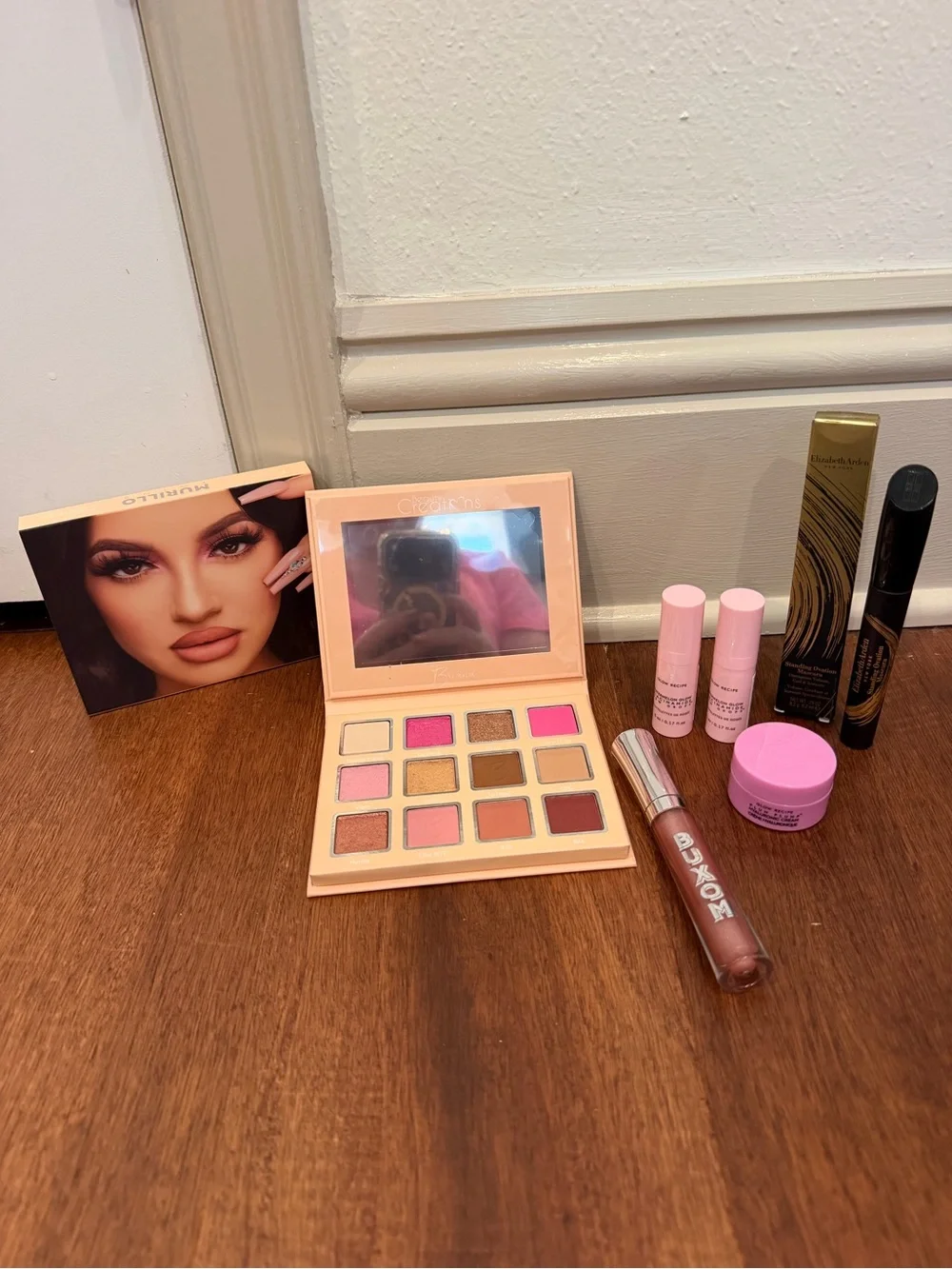 Beauty creations eye palette, buxom, glow watermelon and mascara